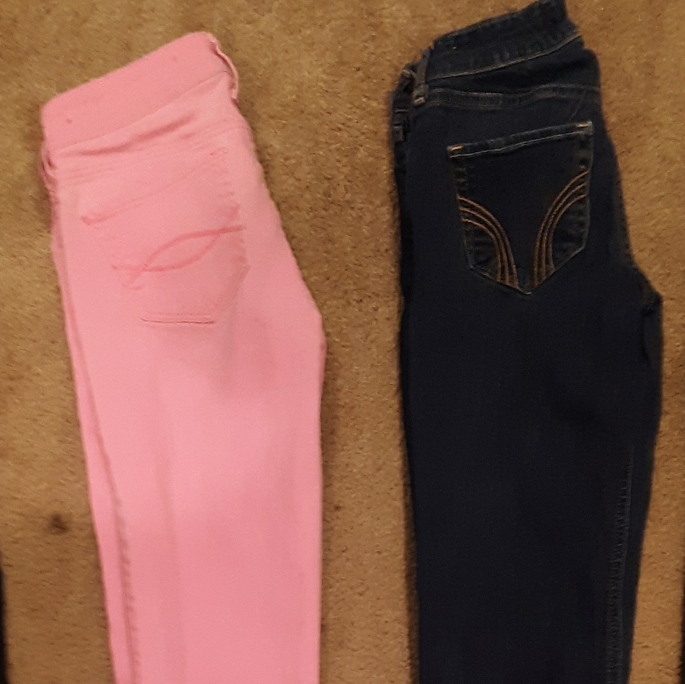 Abercrombie and Hollister jeans
